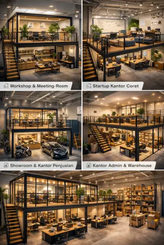 Mezzanine Ruang Kantor di Bandung Barat