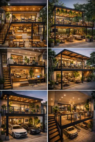 Mezannine Cafe Modern di Bandung Barat