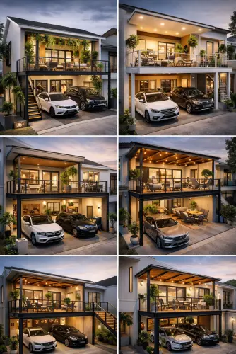 Mezannine Teras Rumah Keren di Bandung Barat